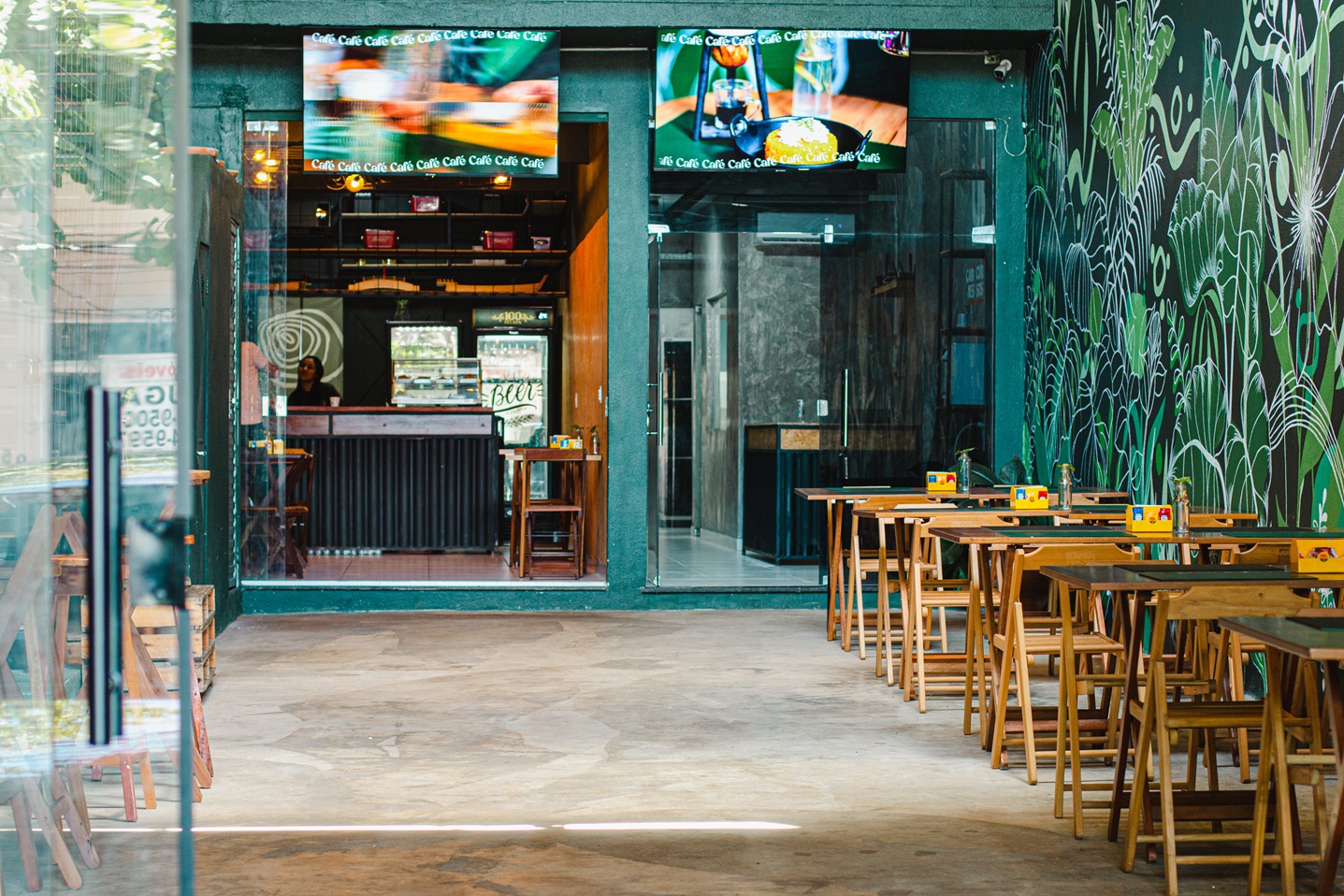 Interior do Bento Café Gastrobar